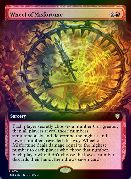 Wheel of Misfortune FOIL