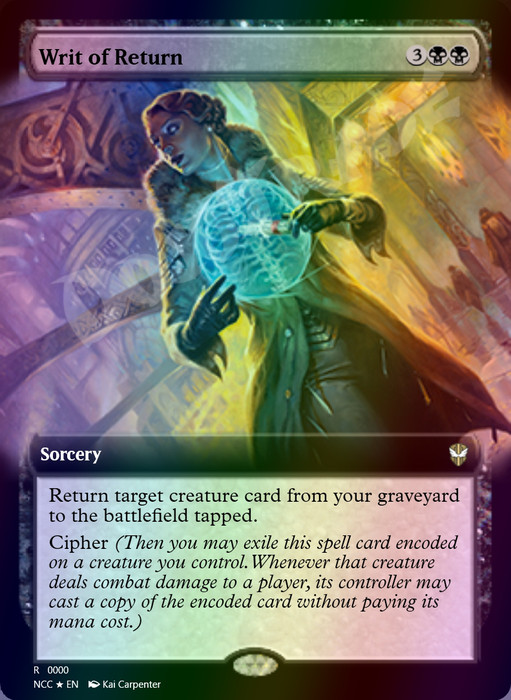 Writ of Return FOIL