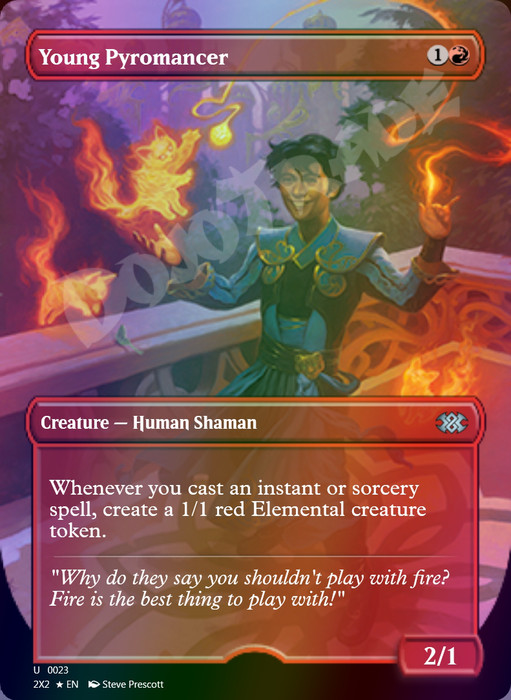 Young Pyromancer FOIL