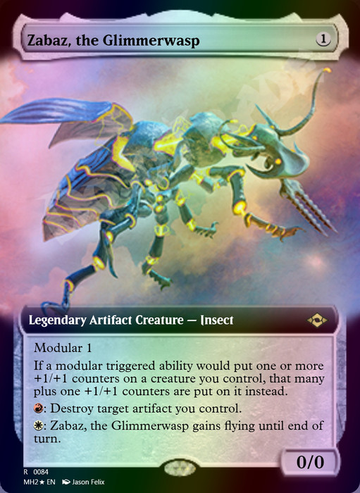 Zabaz, the Glimmerwasp FOIL