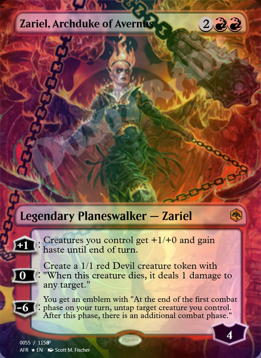 Zariel, Archduke of Avernus FOIL