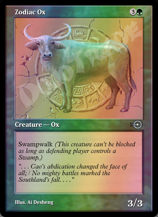 Zodiac Ox FOIL