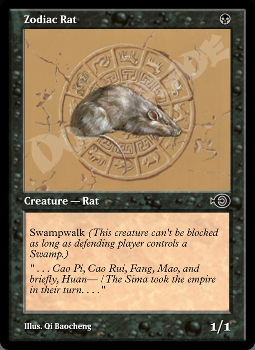 Zodiac Rat