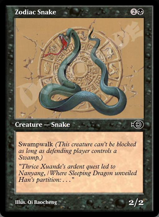 Zodiac Snake