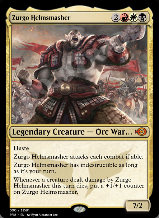 Zurgo Helmsmasher