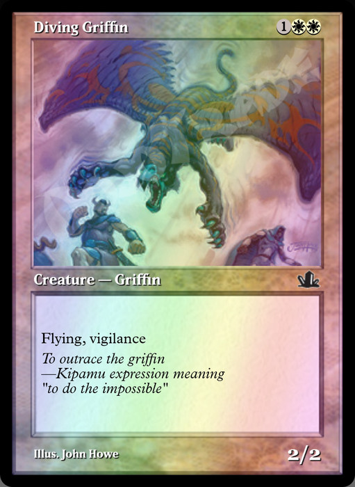 Diving Griffin FOIL