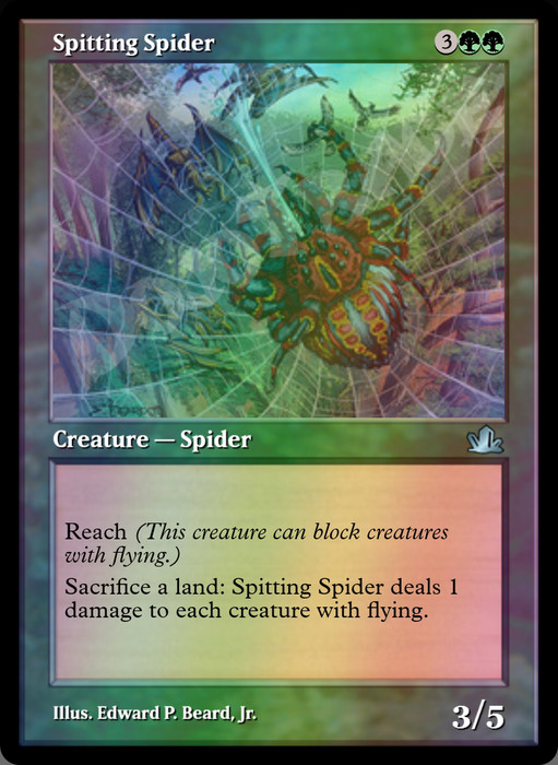 Spitting Spider FOIL