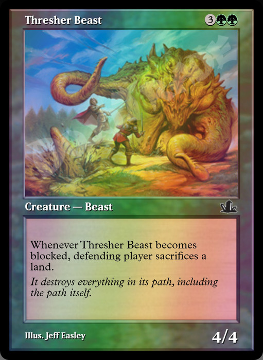 Thresher Beast FOIL