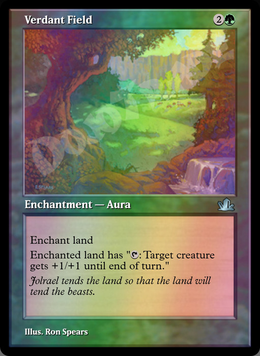 Verdant Field FOIL