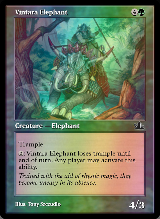 Vintara Elephant FOIL