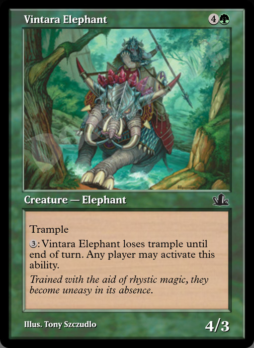 Vintara Elephant