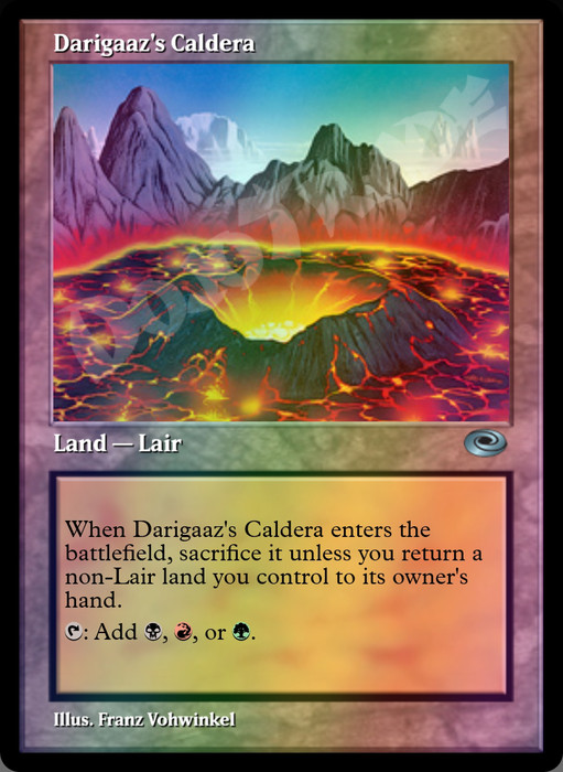 Darigaaz's Caldera FOIL