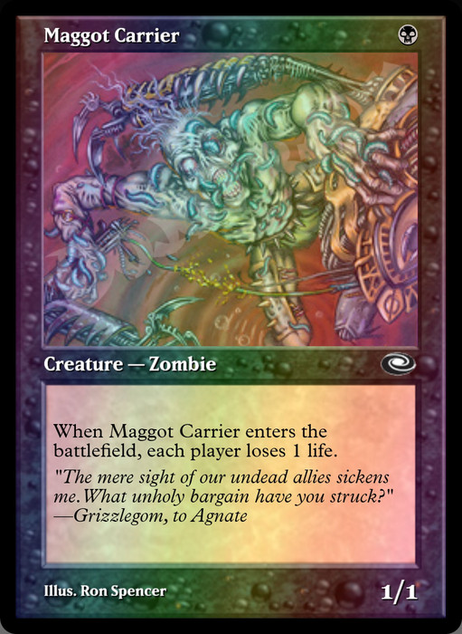 Maggot Carrier FOIL