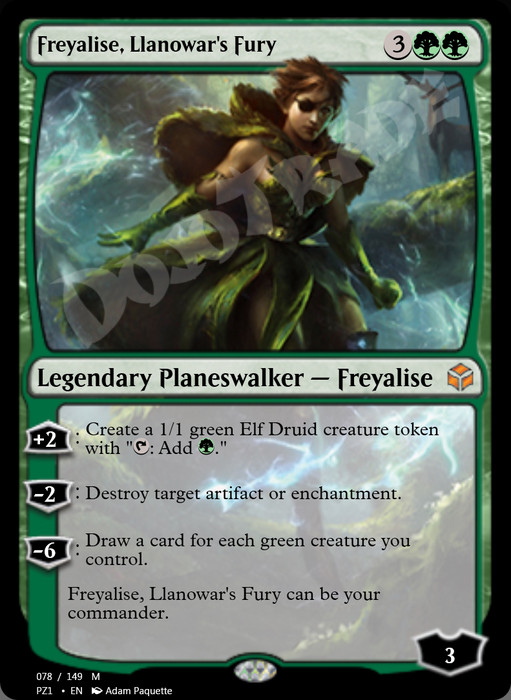 Freyalise, Llanowar's Fury