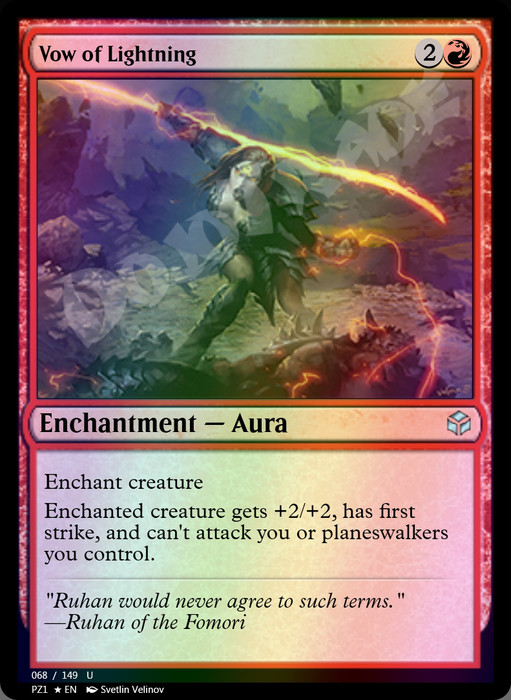 Vow of Lightning FOIL