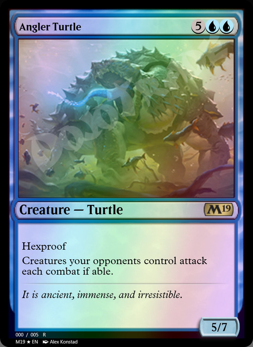 Angler Turtle FOIL