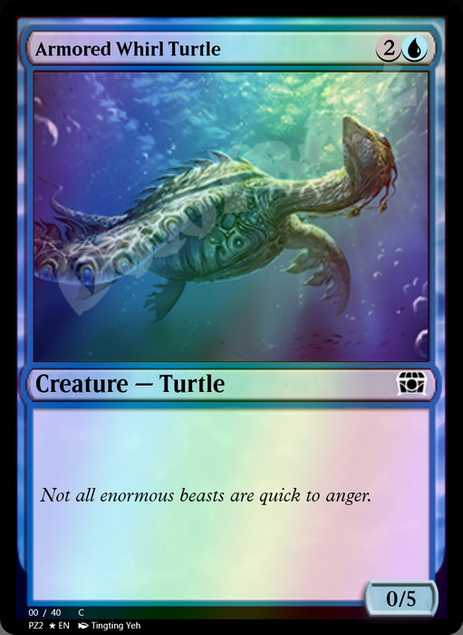 Armored Whirl Turtle FOIL