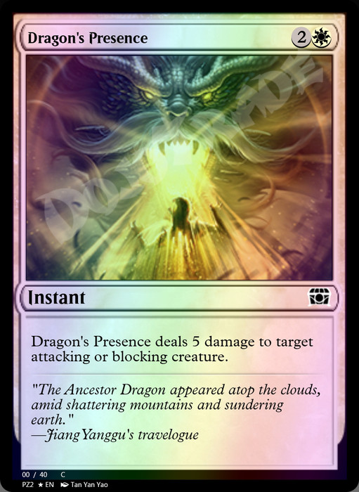 Dragon's Presence FOIL