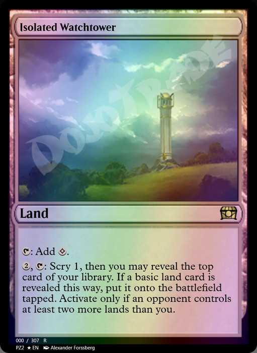 Isolated Watchtower FOIL