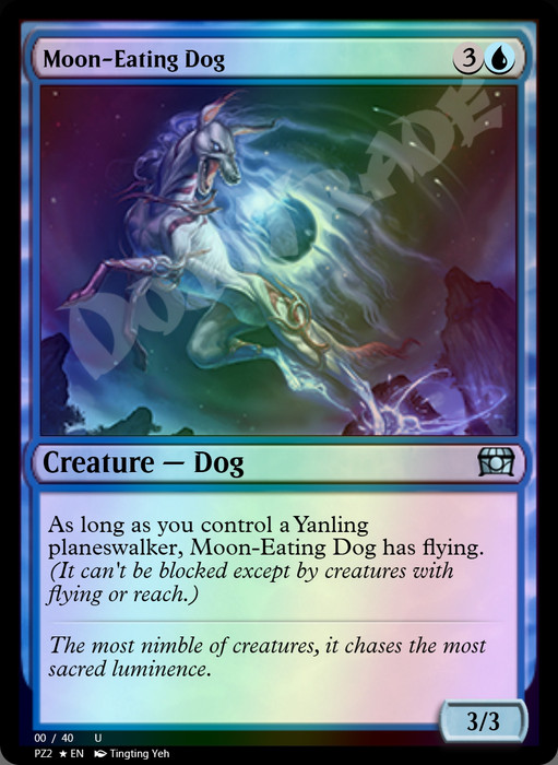 Moon-Eating Dog FOIL