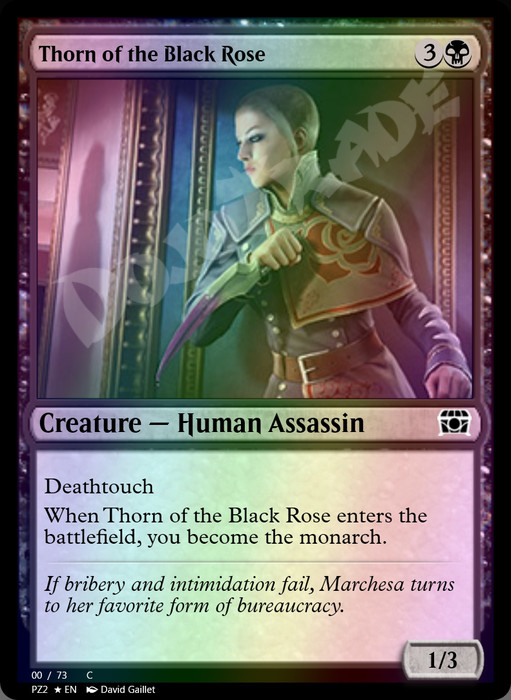 Thorn of the Black Rose FOIL