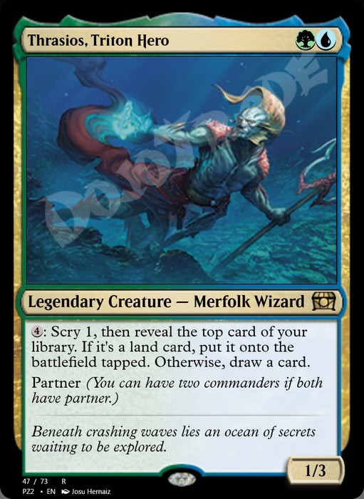 Thrasios, Triton Hero