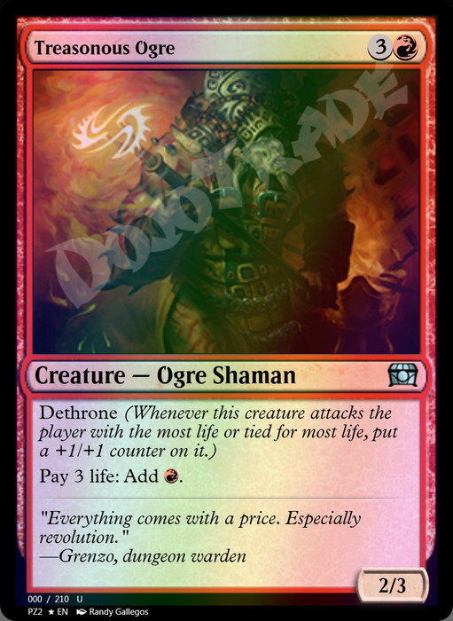 Treasonous Ogre FOIL