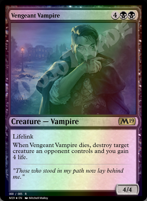 Vengeant Vampire FOIL