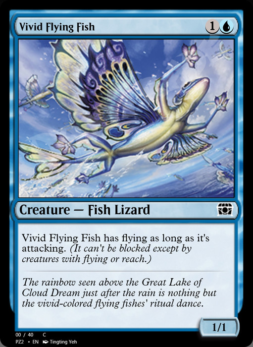 Vivid Flying Fish