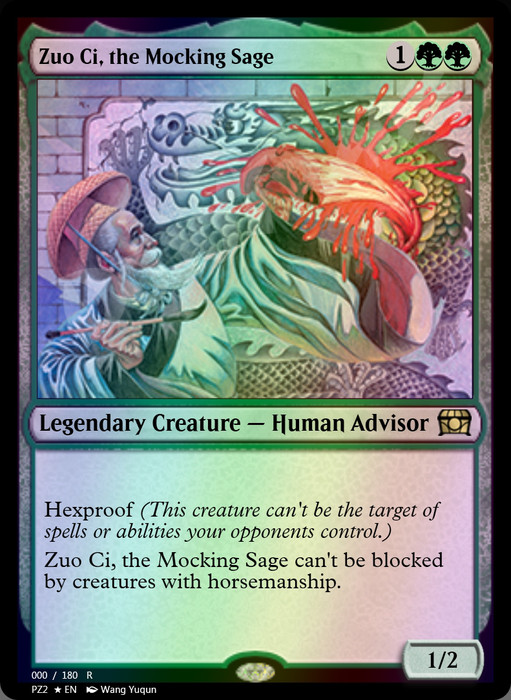 Zuo Ci, the Mocking Sage FOIL