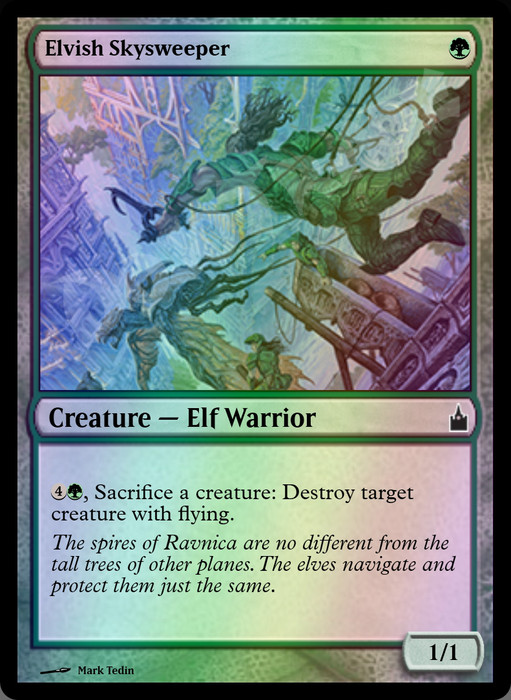 Elvish Skysweeper FOIL