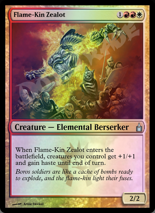 Flame-Kin Zealot FOIL