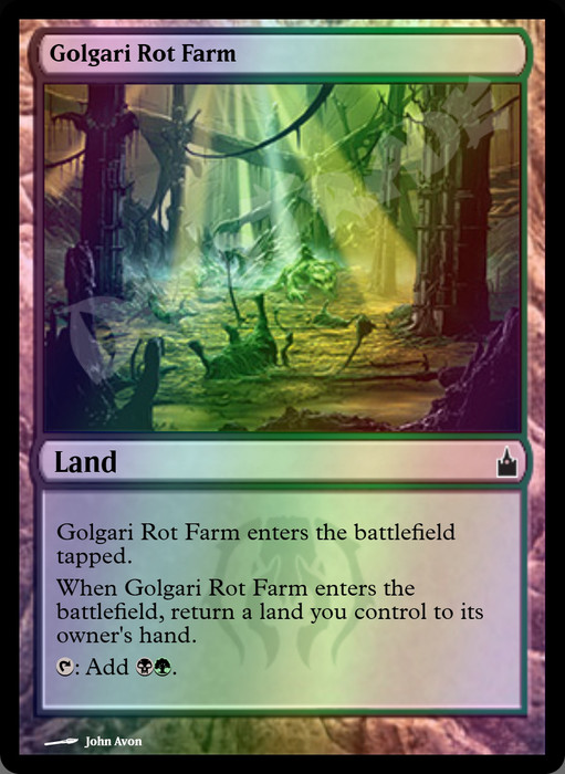 Golgari Rot Farm FOIL