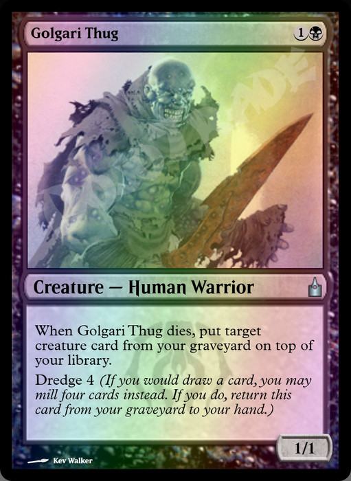 Golgari Thug FOIL