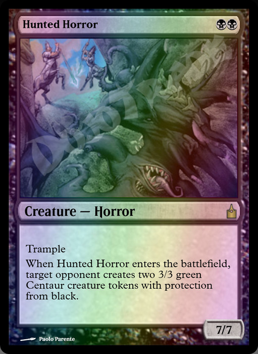 Hunted Horror FOIL