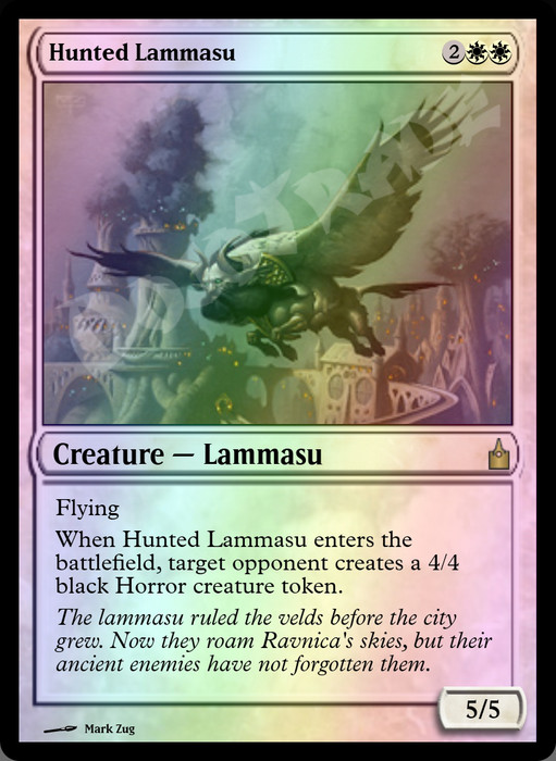 Hunted Lammasu FOIL