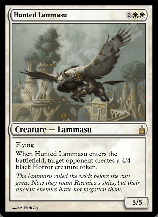 Hunted Lammasu