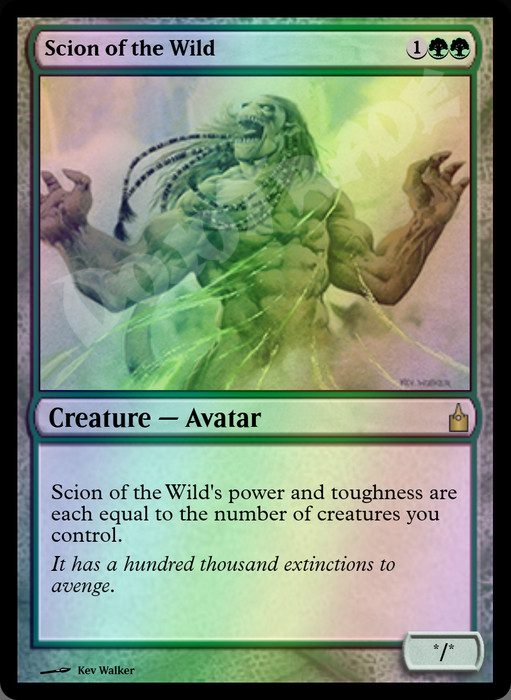 Scion of the Wild FOIL