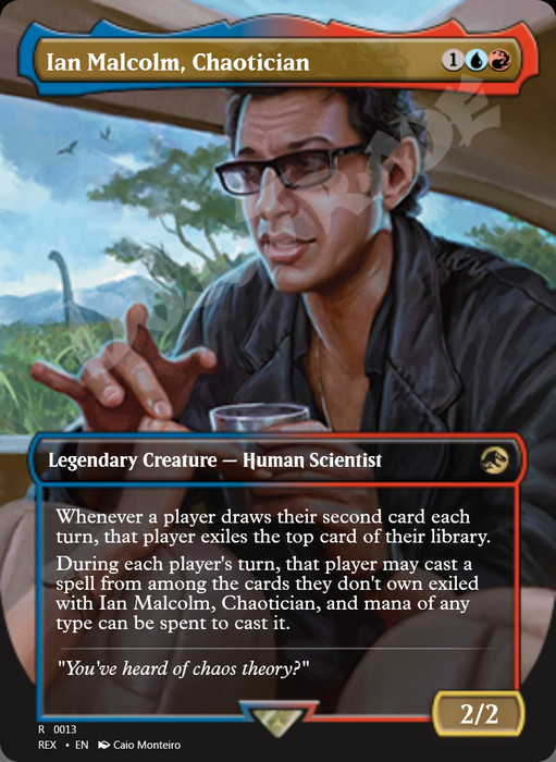 Ian Malcolm, Chaotician