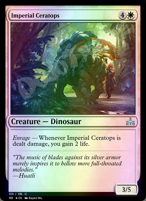 Imperial Ceratops FOIL