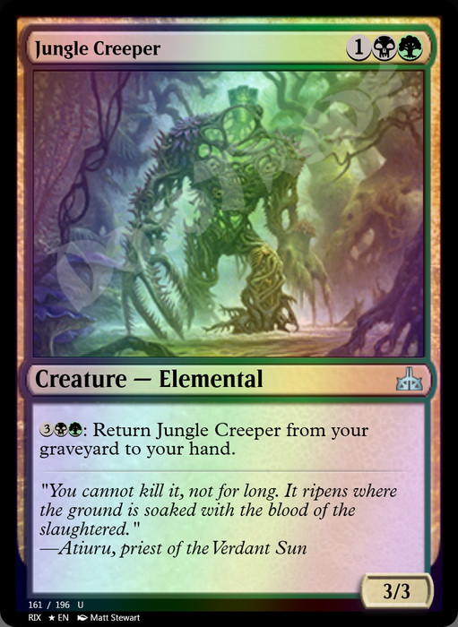 Jungle Creeper FOIL