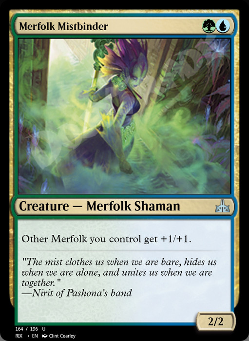 Merfolk Mistbinder