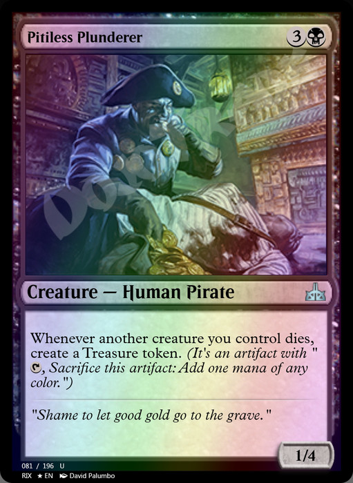 Pitiless Plunderer FOIL