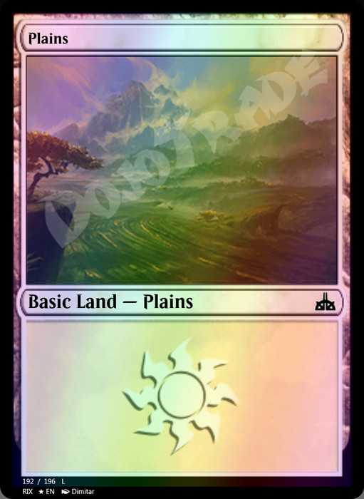 Plains FOIL