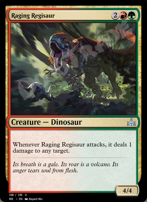 Raging Regisaur