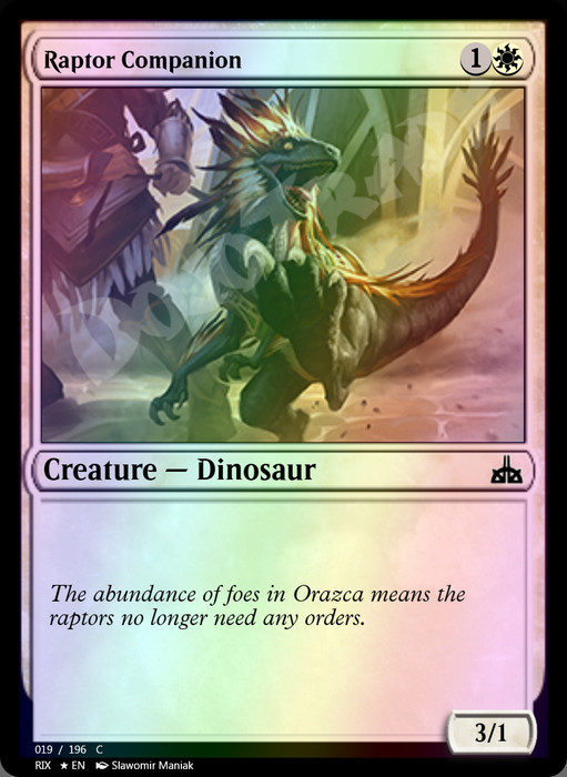 Raptor Companion FOIL