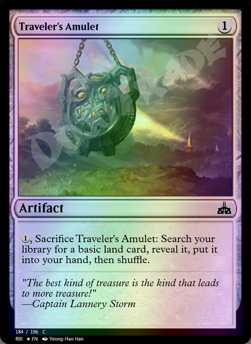 Traveler's Amulet FOIL