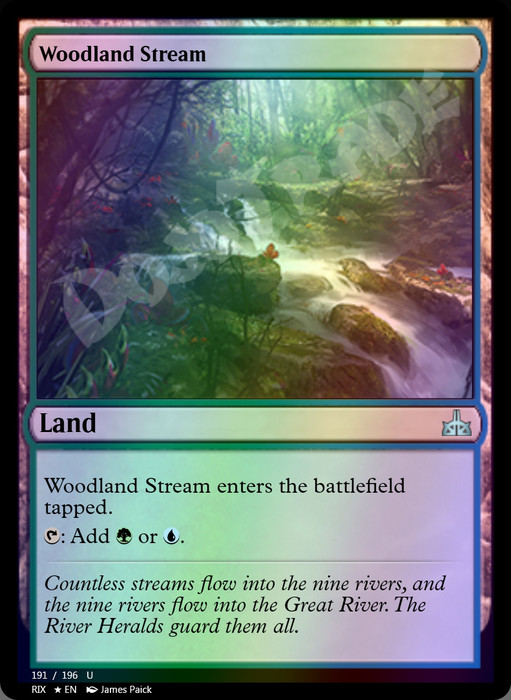 Woodland Stream FOIL