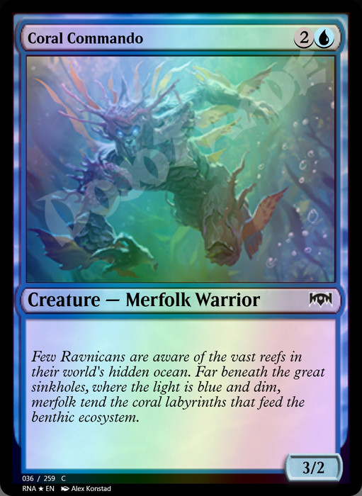 Coral Commando FOIL