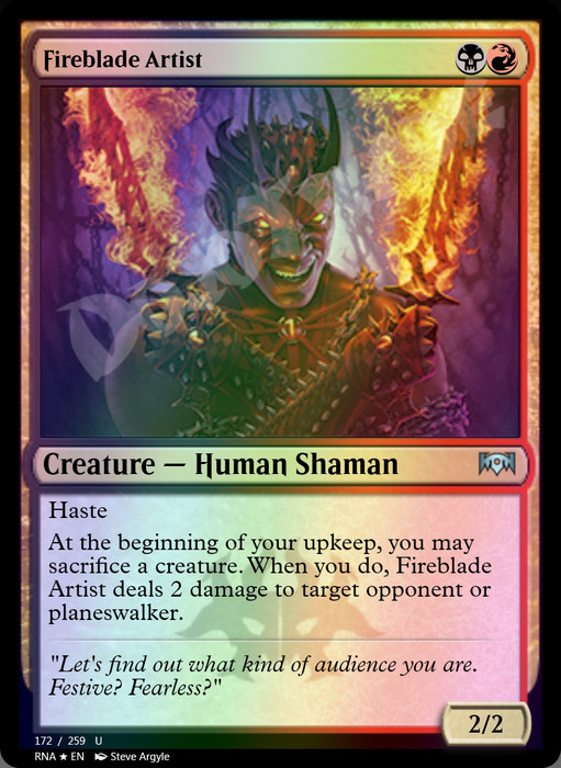 Fireblade Artist FOIL